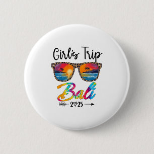 Girls Trip 2025 Li Girls Weekend Summer Vacation P 6 Cm Round Badge
