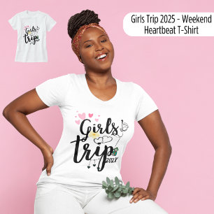 Girls Trip 2025 - Weekend Heartbeat T-Shirt