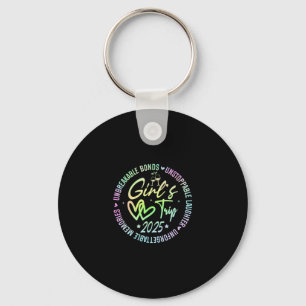 Girls Trip 2025 Womens Weekend Vacation Matching B Key Ring