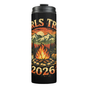 Girls Trip 2026 Camping Adventure Thermal Tumbler