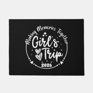 Girls Trip 2026 Cute Girls Weekend 2026 Summer Vac Doormat