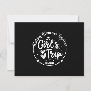 Girls Trip 2026 Cute Girls Weekend 2026 Summer Vac Save The Date