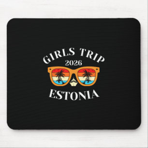 Girls Trip 2026 Estonia Cruise Vacation Travel Mouse Pad