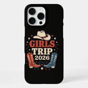 Girls Trip 2026 Family Matching Western Vacation iPhone 16 Pro Max Case