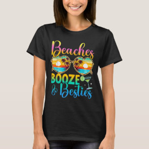 Girls Trip 2026 Funny Matching Beaches Booze T-Shirt