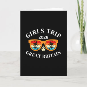 Girls Trip 2026 Great Britain Cruise Vacation Trav Card