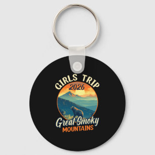 Girls trip 2026 great smoky mountains national key ring