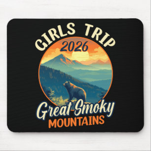 Girls trip 2026 great smoky mountains national mouse pad