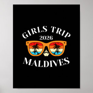 Girls Trip 2026 Maldives Spring Break 2026 Cruise  Poster