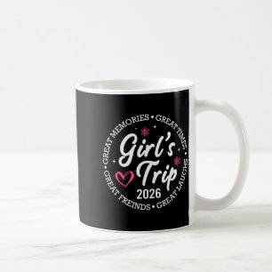 Girls Trip 2026 Matching Summer Vacation Beach Coffee Mug