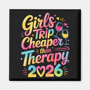 Girls trip 2026 sister bestie vacay lover road magnet