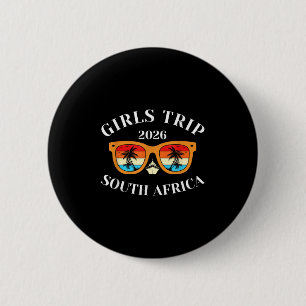 Girls Trip 2026 South Africa Spring Break 2026 Cru 6 Cm Round Badge