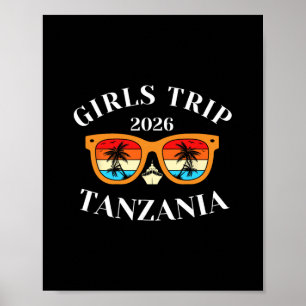 Girls Trip 2026 Tanzania Spring Break 2026 Cruise Poster