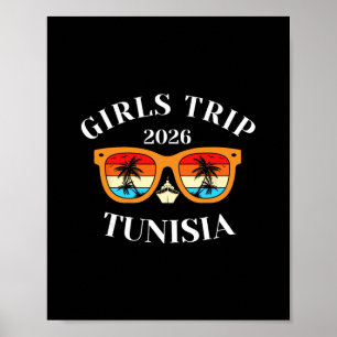 Girls Trip 2026 Tunisia Spring Break 2026 Cruise V Poster