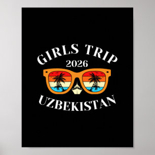 Girls Trip 2026 Uzbekistan Spring Break 2026 Cruis Poster
