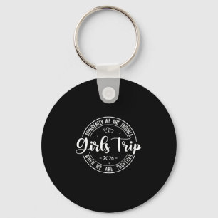 Girls Trip 2026 Womens Weekend Vacation Matching G Key Ring