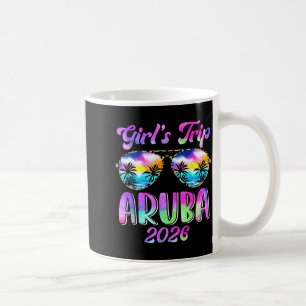 Girls Trip Aruba 2026 Summer Beach Weekend Coffee Mug