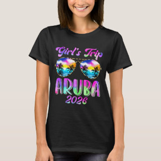 Girls Trip Aruba 2026 Summer Beach Weekend T-Shirt