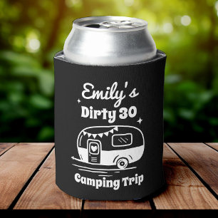 Girl's Trip Bachelorette Birthday Party Camping Can Cooler