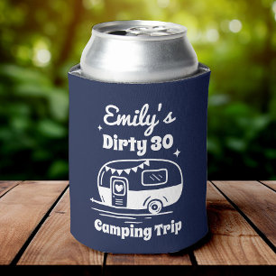 Girl's Trip Bachelorette Birthday Party Camping Can Cooler