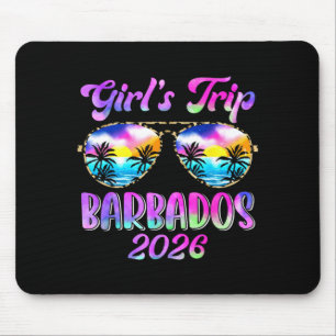 Girls Trip Barbados 2026 Summer Trip Weekend Mouse Pad