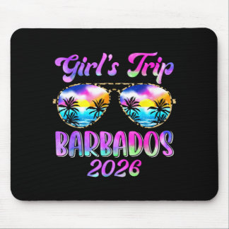 Girls Trip Barbados 2026 Summer Trip Weekend Mouse Pad