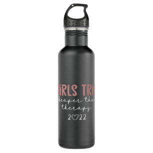 Girls Trip Cheaper than therapy 2022 Vacation 710 Ml Water Bottle