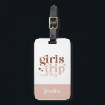 Girls Trip Cheaper than Therapy Welcome Bag Luggage Tag<br><div class="desc">A girls trip IS cheaper than therapy!! The luggage tag is perfect for attaching to your suitcase on your girls getaway!</div>