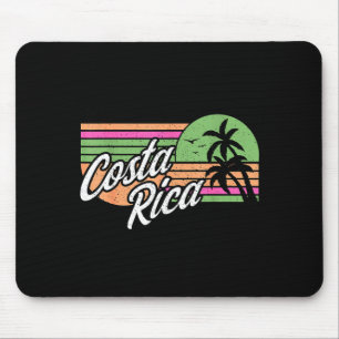 Girls trip costa rica matching cute women vacation mouse pad