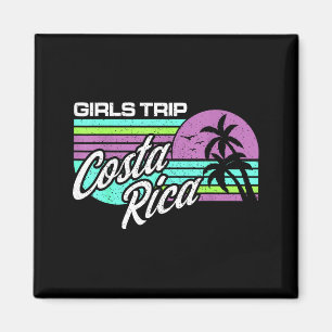 Girls trip costa rica matching funny women magnet