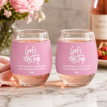 Girls Trip Create Memories Pink