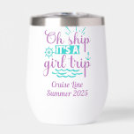 Girls Trip Cruise Vacation Ship<br><div class="desc">This design may be personalised in the area provided by changing the photo and/or text. Or it can be customised by clicking Personalise this Template and then choosing the click to customise further option and delete or change the colour of the background, add text, change the text colour or style,...</div>