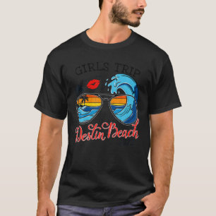 Girls Trip Destin Beach 2023 Womens Weekend Birthd T-Shirt