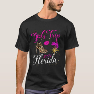 Girls Trip Florida 2024 Shirts Womens Weekend Birt