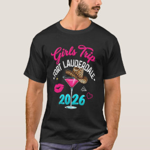 Girls Trip Fort Lauderdale 2026 Birthday Squad Wee T-Shirt