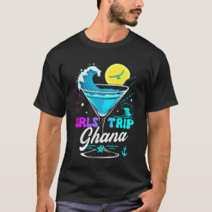 Girls Trip Ghana 2026 Vacation Weekend Birthday Sq T-Shirt