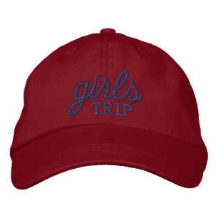 Girls Trip Girls Weekend Vacation Embroidered Hat