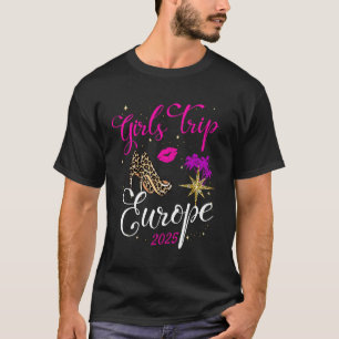 Girls Trip Greece 2025 Shirt Vacation Weekend Birt
