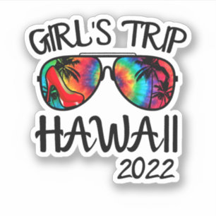 Girls Trip Hawaii 2022 Sunglasses Summer Vacation 