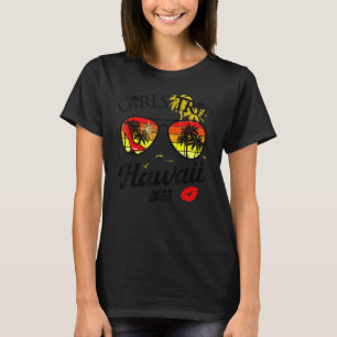 Girls Trip Hawaii 2023 Vacation Women Weekend Birt T-Shirt