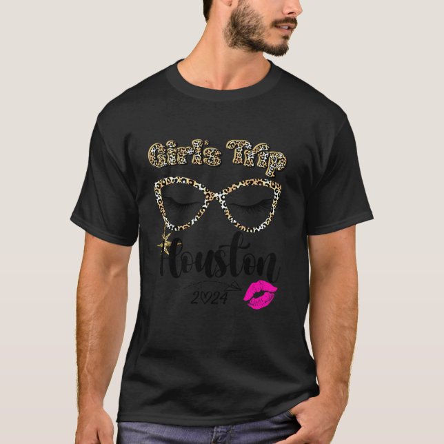 Girls Trip Houston 2024 Shirts Women Weekend Birth (Front)