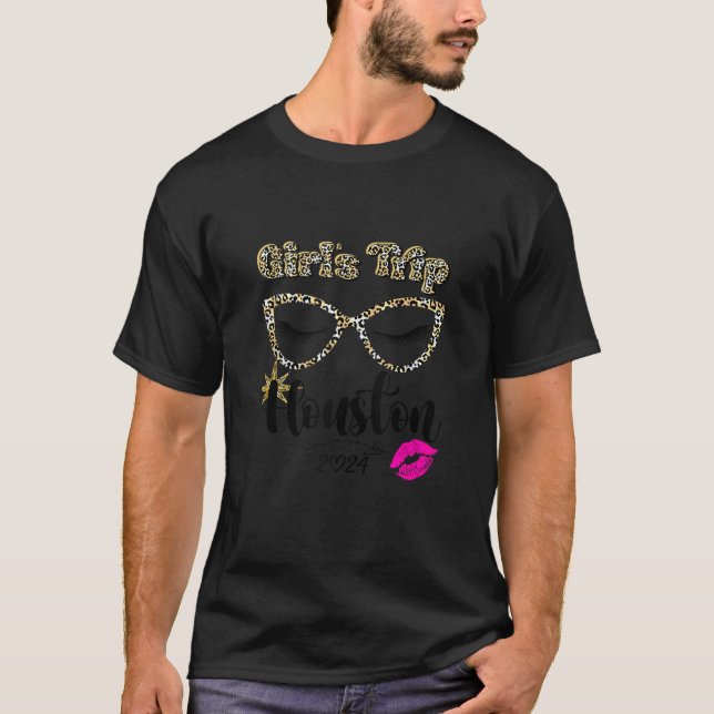 Girls Trip Houston 2024 Shirts Women Weekend Birth (Front)