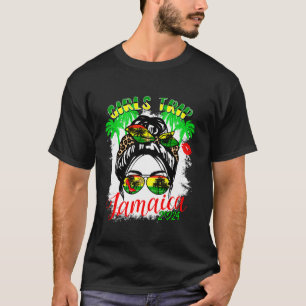 Girls Trip Jamaica 2024 Beach Womens Vacation Birt T-Shirt
