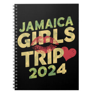 Girls Trip Jamaica 2024 Weekend Summer Vacation Notebook