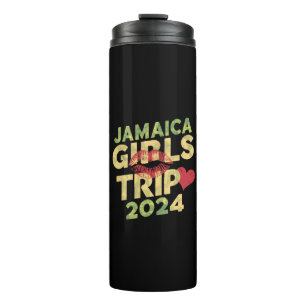 Girls Trip Jamaica 2024 Weekend Summer Vacation  Thermal Tumbler