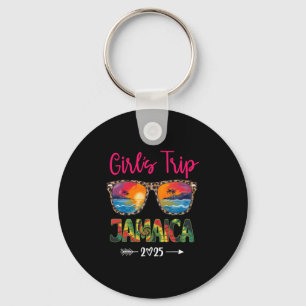 Girls Trip Jamaica 2025 Girls Weekend Summer Vacat Key Ring
