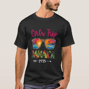 Girls Trip Jamaica 2025 Girls Weekend Summer Vacat T-Shirt
