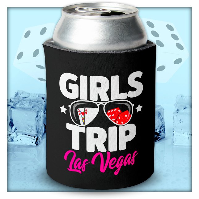Girls Trip Las Vegas Vacation Girls Trip Las Vegas Can Cooler (Creator Uploaded)