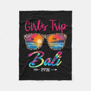 Girls Trip Li 2026 Girls Weekend Summer Vacation P Fleece Blanket