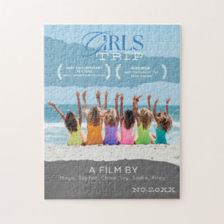 "Girls Trip" Movie Poster Award Plaque Jigsaw Puzzle